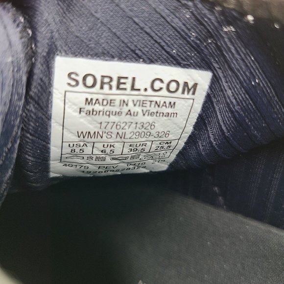 Sorel Kinetic Sneakers Women's Alpine Green 8.5 - Picture 7 of 10